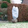 Winterafdekhoes met koord wit